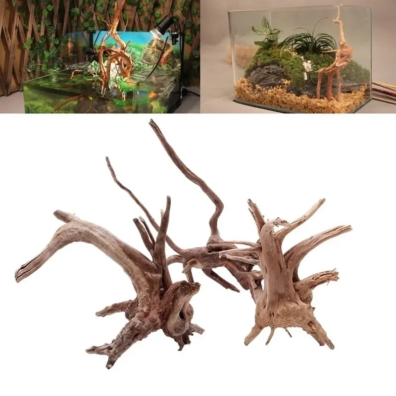 Aquarium Plant Roots - Doğal ağaç gövdesi Driftwood akvaryum balık