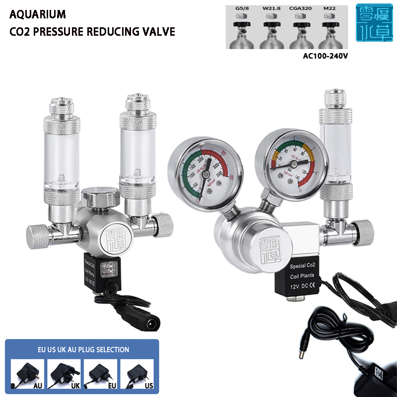 Aquarium Plant Order - Akvaryum CO2 regülatörü solenoid vana kabarcık