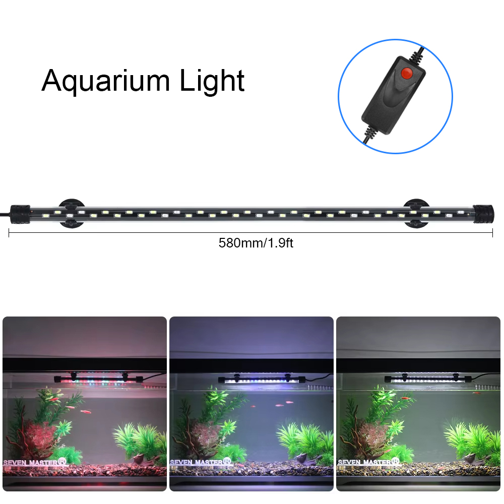 Aquarium Plant Growing - 58 CM Akvaryum Işık LED Bitki