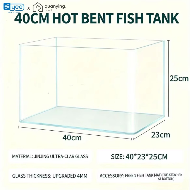 Planted Aquarium Bowl - Ultra Beyaz Modern Çevre Dostu Dikdörtgen