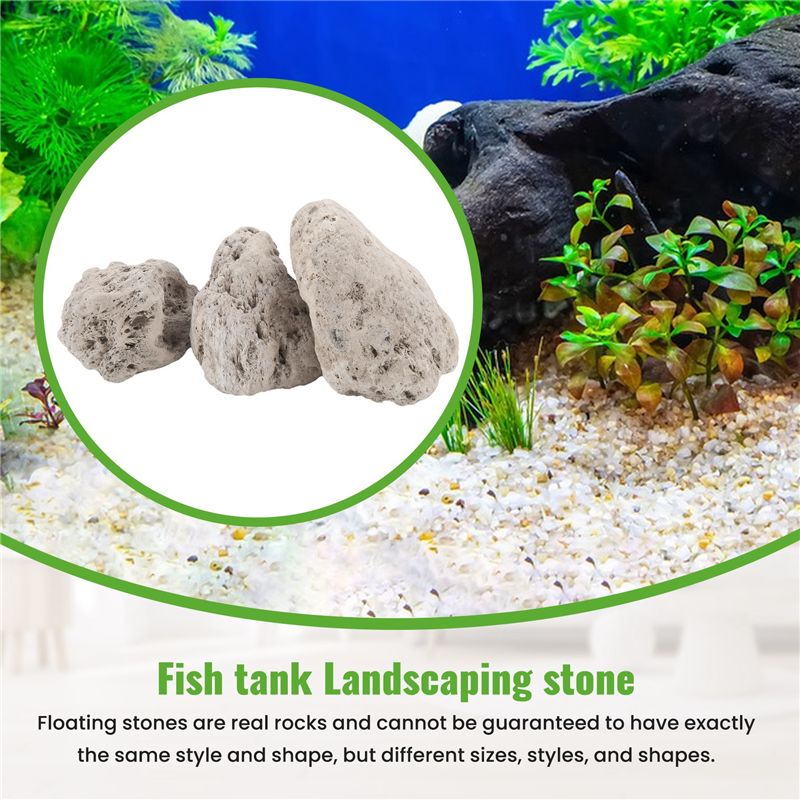 A20F-3 Adet Yüzen Gerçekçi Kay - Planted Aquarium Models incelemesi ve fiyatı