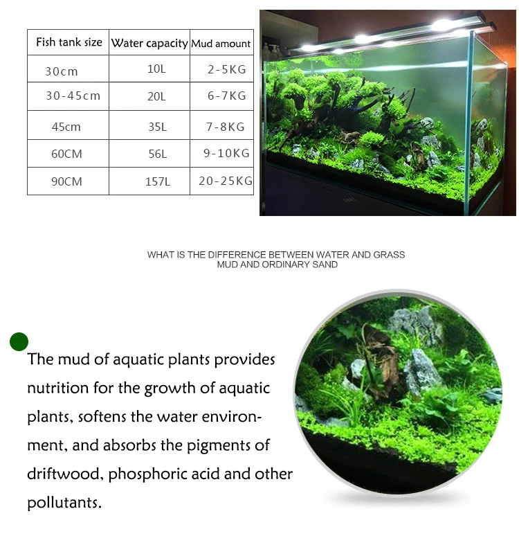 Balık tankı su çim çamur bitki - Aquarium Planted Seeds incelemesi ve fiyatı