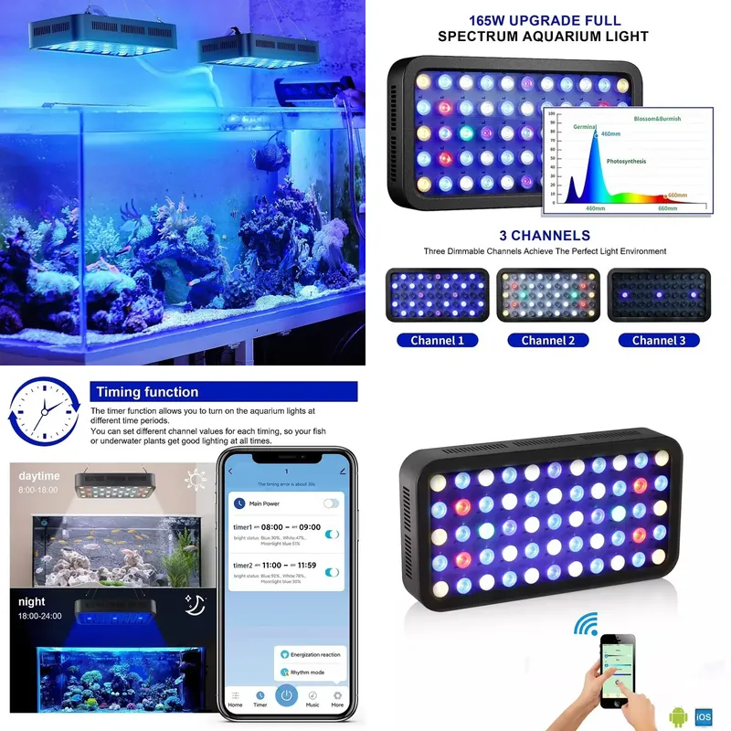Wifi APP Kontrollü Coral Reef  - Planted Aquarium Models incelemesi ve fiyatı