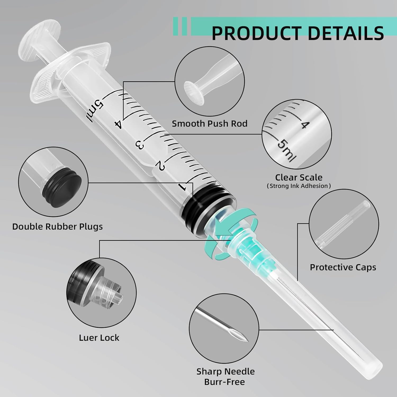 5ml Luer Lock Şırınga, Evcil H - Aquarium Plant Order incelemesi ve fiyatı