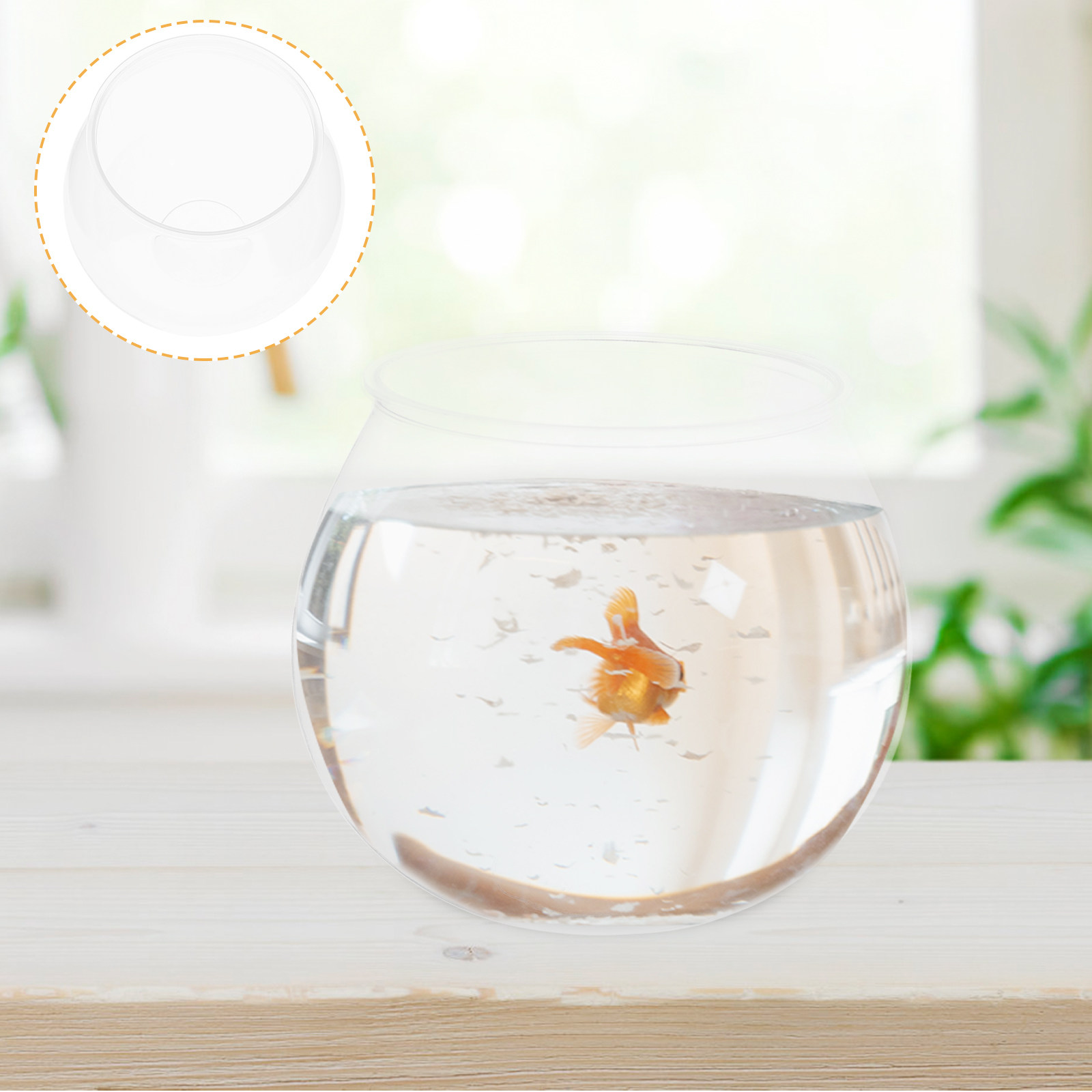 4 Adet Küçük Plastik Balık Tan - Planted Aquarium Bowl incelemesi ve fiyatı
