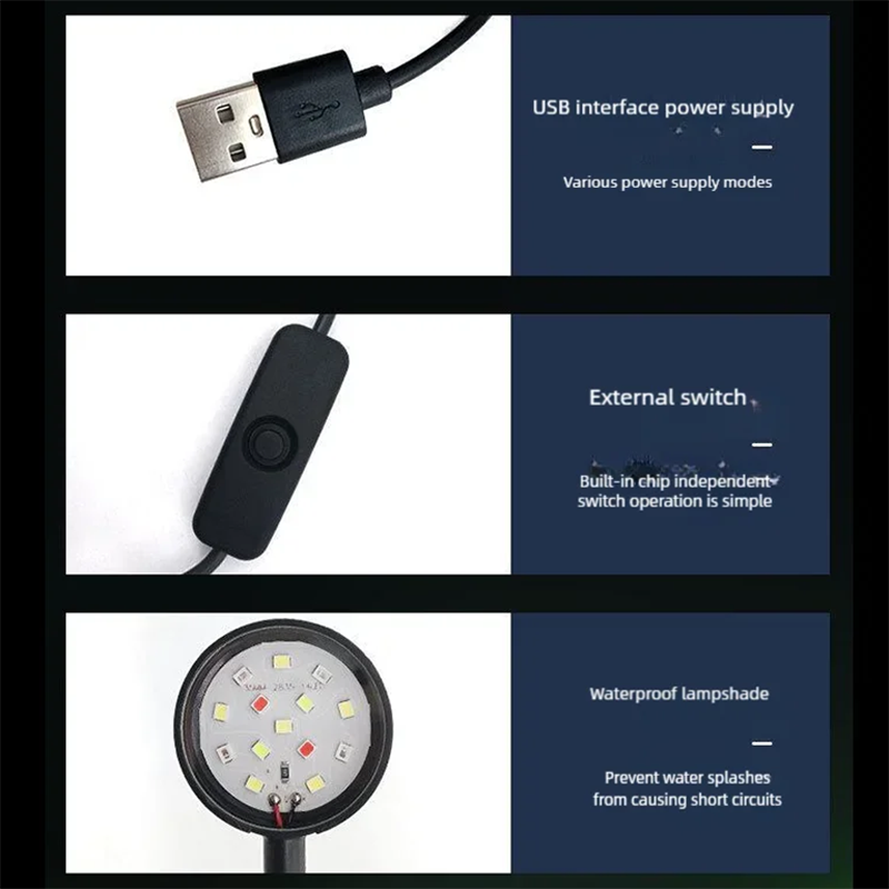 USB LED Balık Tankı Klipsli La - Aquarium Plant Growing incelemesi ve fiyatı