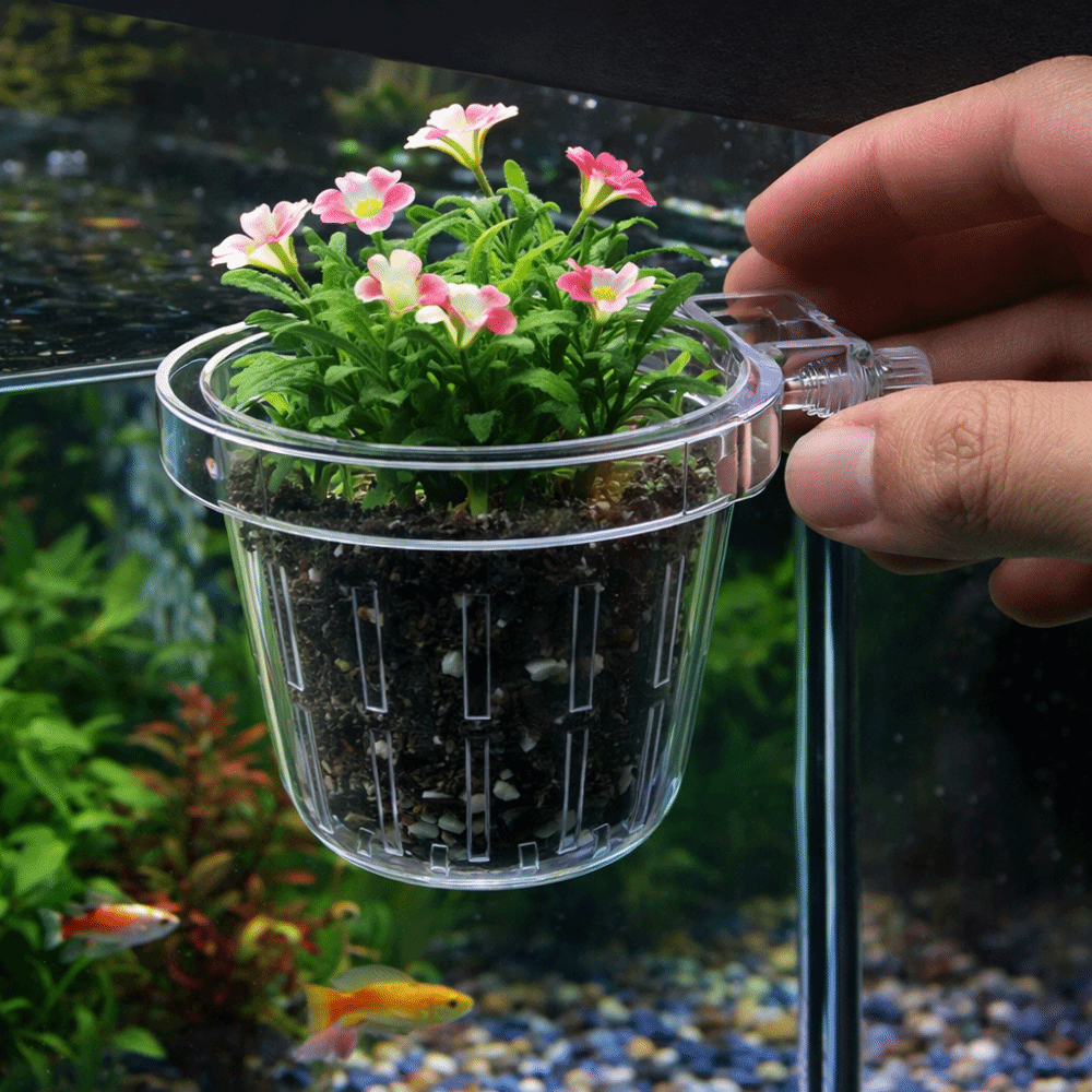 Şeffaf Balık Tankı Çim Kabı Yu - Aquarium Planted Wall incelemesi ve fiyatı